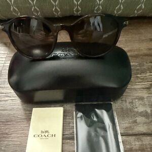 Coach sunglasses tortoise shell Like New